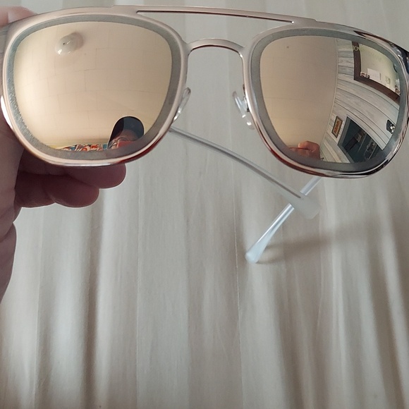 Armani Gold Metal Sunglasses w/ Case - Picture 12 of 12